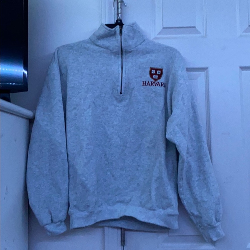 a zip up pull over